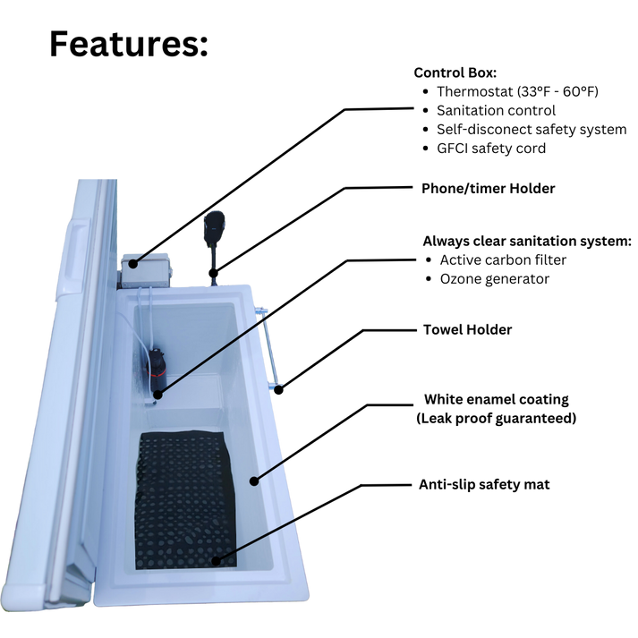 Affordable Chest Freezer Cold Plunges TemperaCure